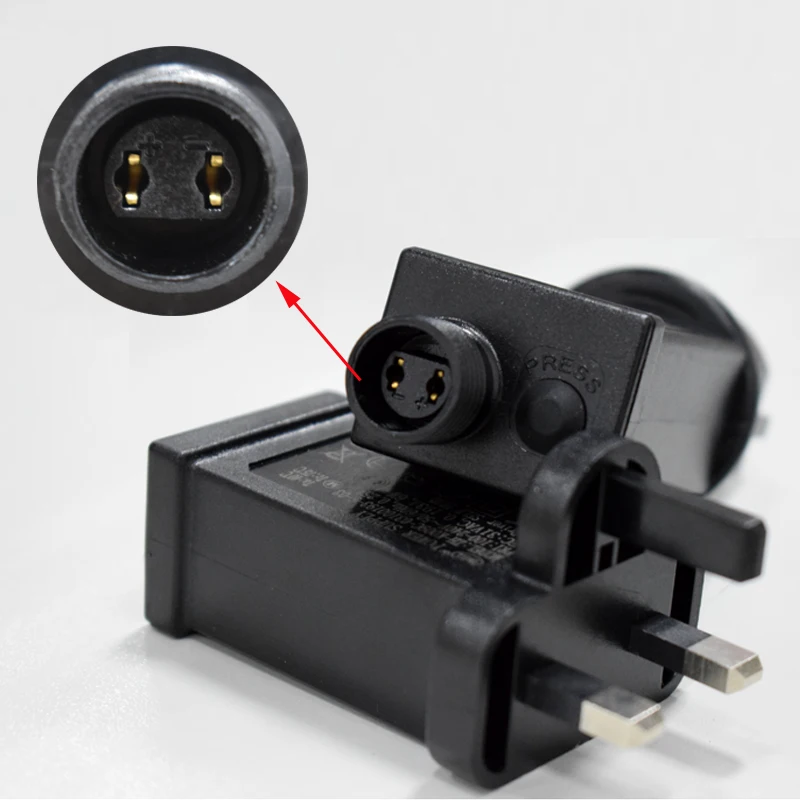 Адаптер питания IP44 Водонепроницаемый Импульсный источник световая гирлянда