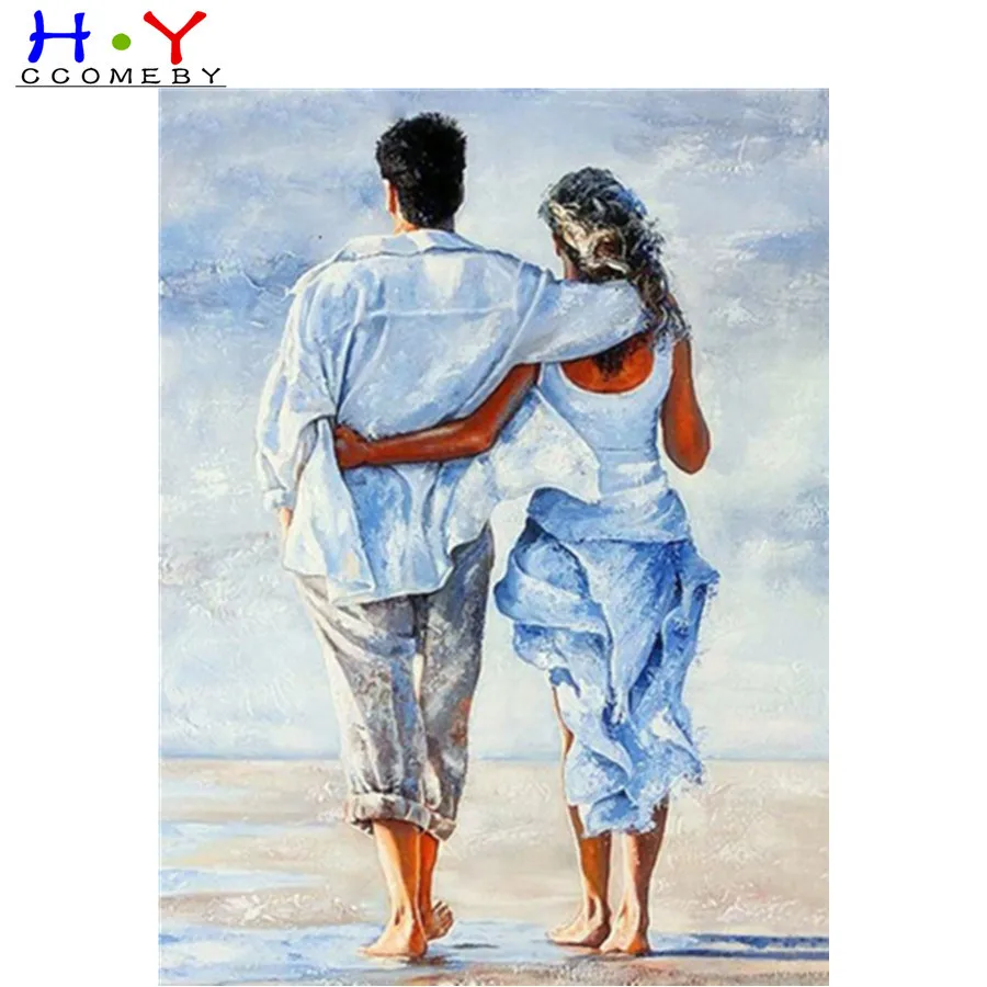 

5D DIY Diamond Painting Couple Full Square Rhinestone Portrait Diamond Embroidery Cross Stitch Mosaic Home Decor