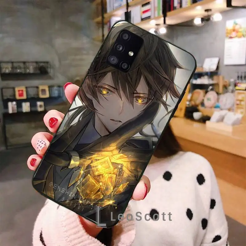 

Genshin impact zhongli Phone Case For Samsung A32 A51 A52 A71 A50 A12 A21S S10 S20 S21 Plus Fe Ultra