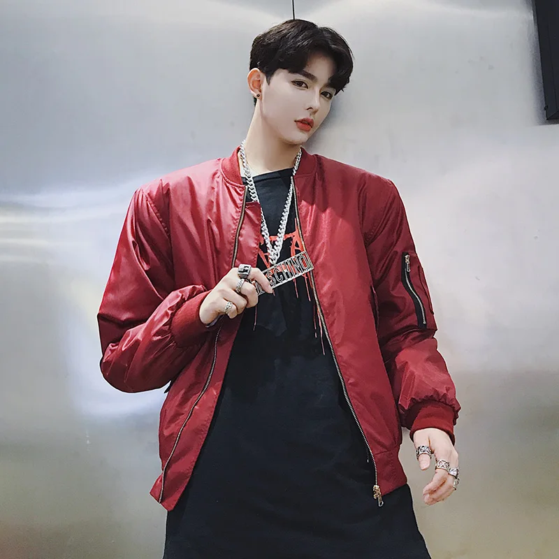 

Новинка 2019, зимняя Хлопковая мужская Свободная одежда в стиле хип-хоп, хлопковая короткая одежда