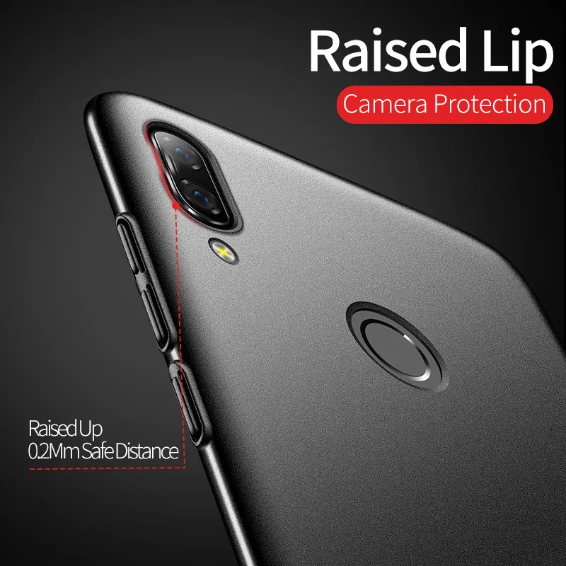 Чехол MSVII для Huawei P Smart 2019 тонкий матовый чехол 2020 Жесткий из поликарбоната Z Plus