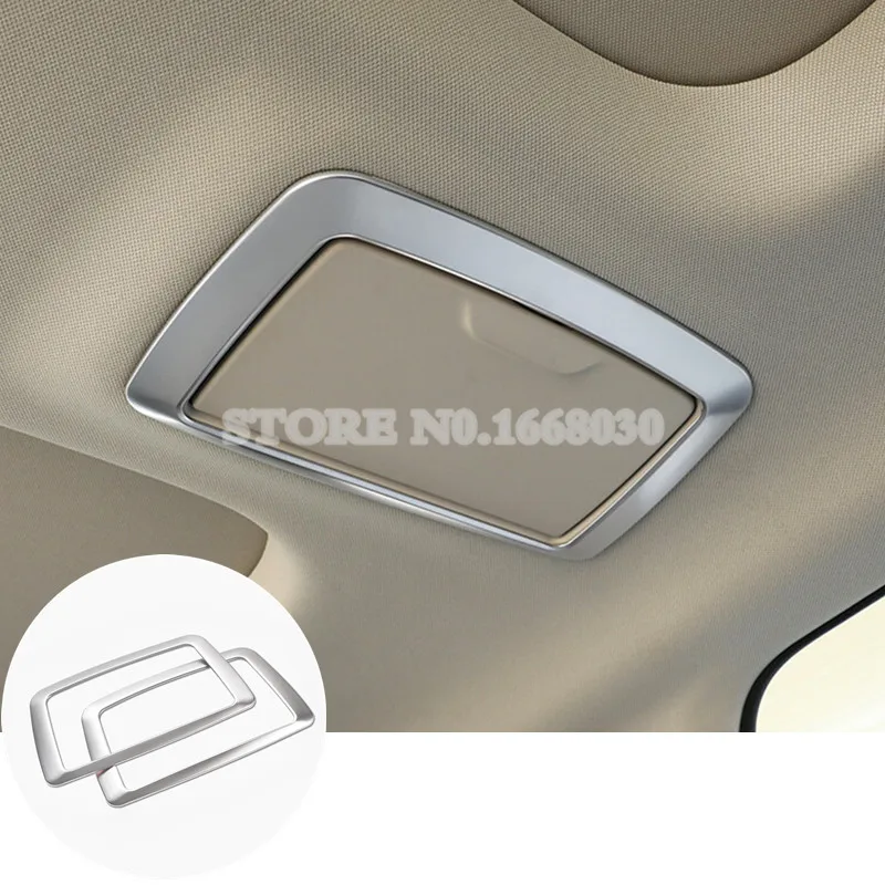 

ABS внутренняя заднее зеркало для нанесения макияжа светильник крышка 2 шт. для BMW 5 серии G30 2017-2021 автомобиль аксессуары интерьера автомобиля ...