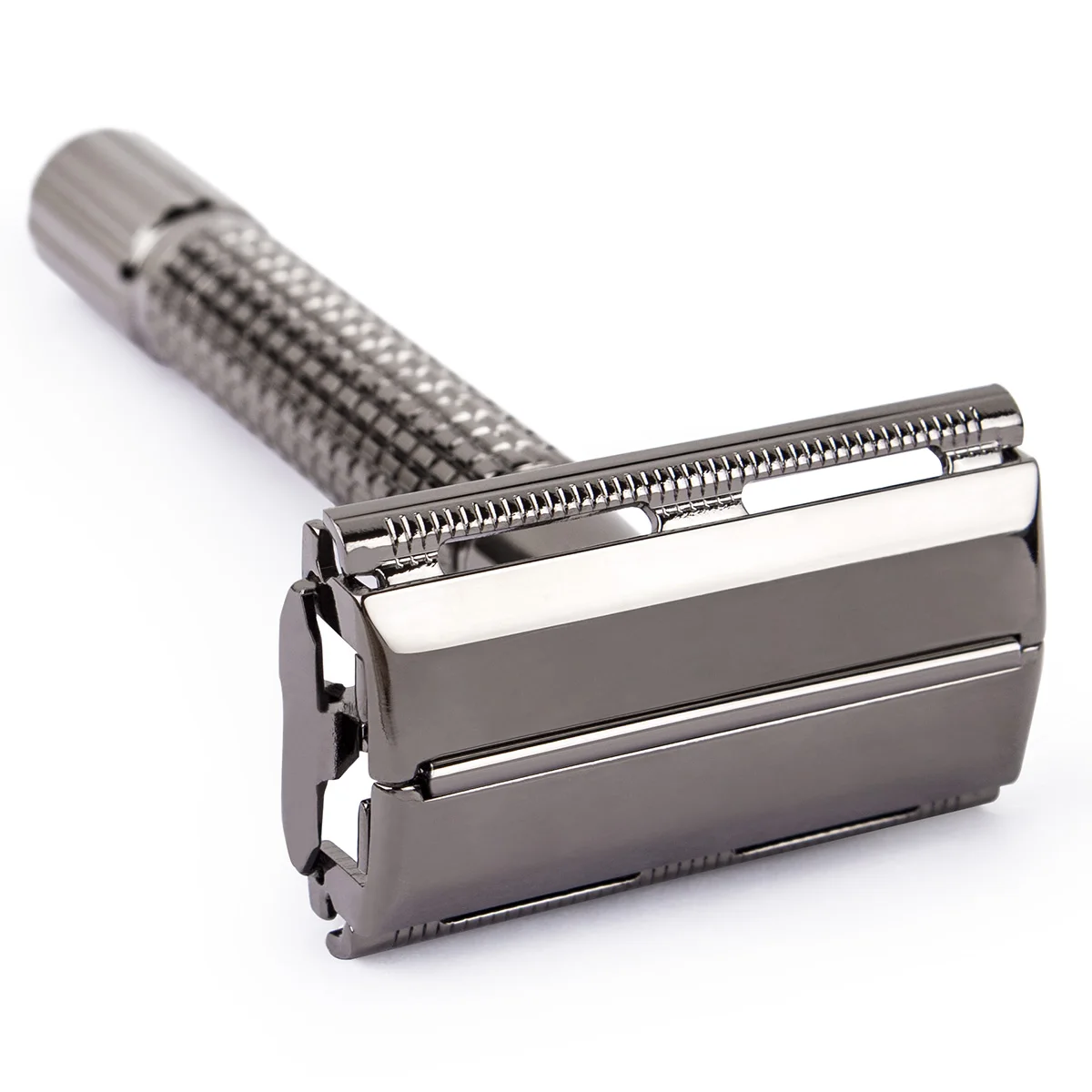 Классическая Безопасная бритва QSHAVE с короткой ручкой 8,7 см, с 5 лезвиями в подарок, Эпилятор Gunblack weishi, прямая Бритва для удаления волос