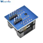 SOP8 К DIP8 широкое сиденье 200 мил программист адаптер гнездо синий