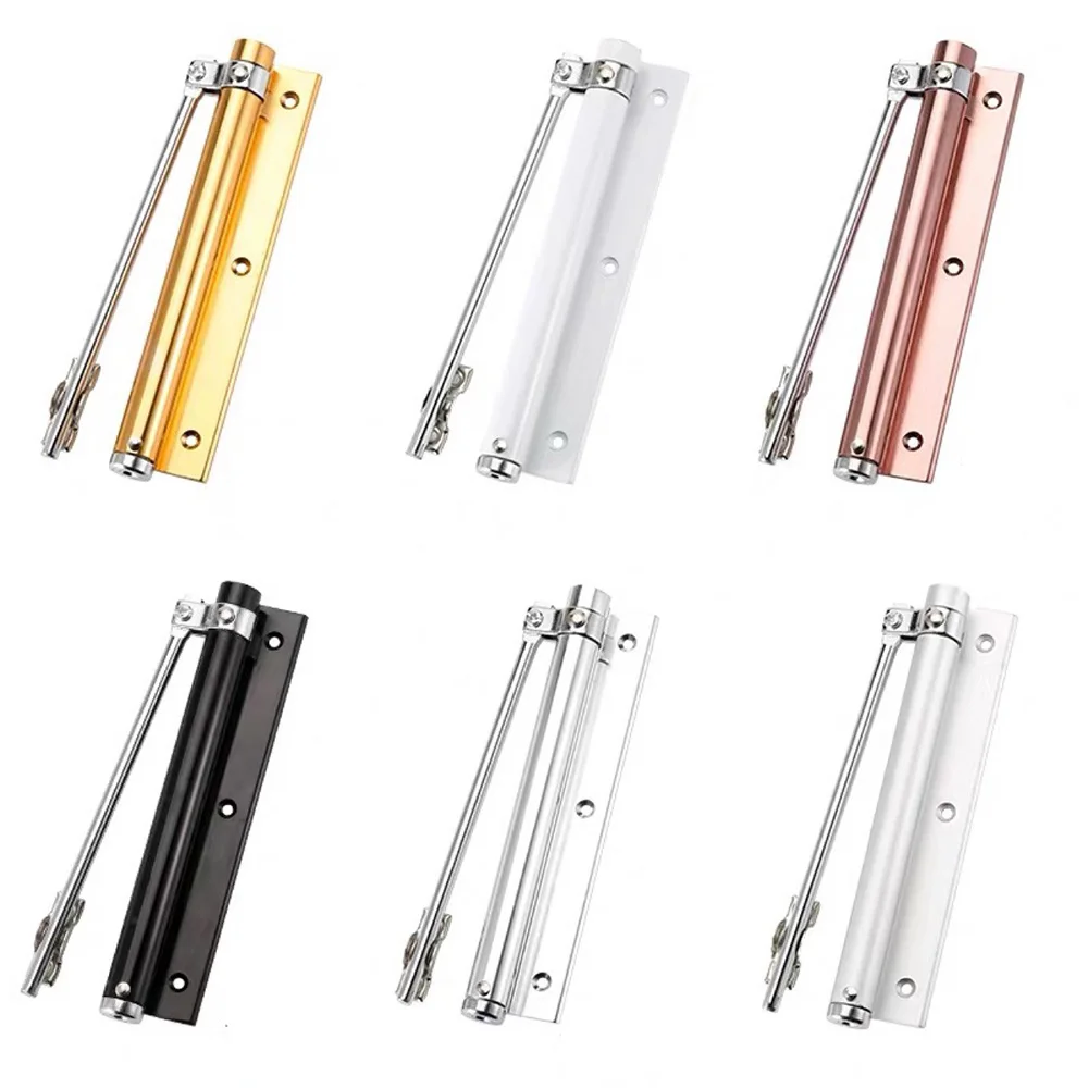 

Stainless steel simple door closers automatic door closers spring positioning buffer invisible hardware