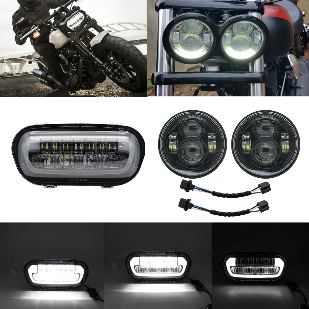 Фары мотоциклетные светодиодные 9 Дюймов 5 дюймов 4 65 дюйма| |