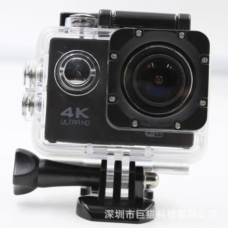 

F60 Action Camera Ultra HD 4K 170Â°Grand Angle WiFi 2.0-inch Underwater Waterproof Helmet Video Recording Cameras Sport Cam