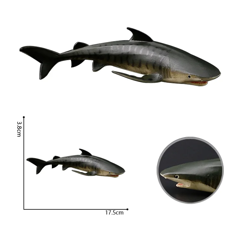 Морская жизнь модель животного игрушки большая белая акула мегалодон Акула