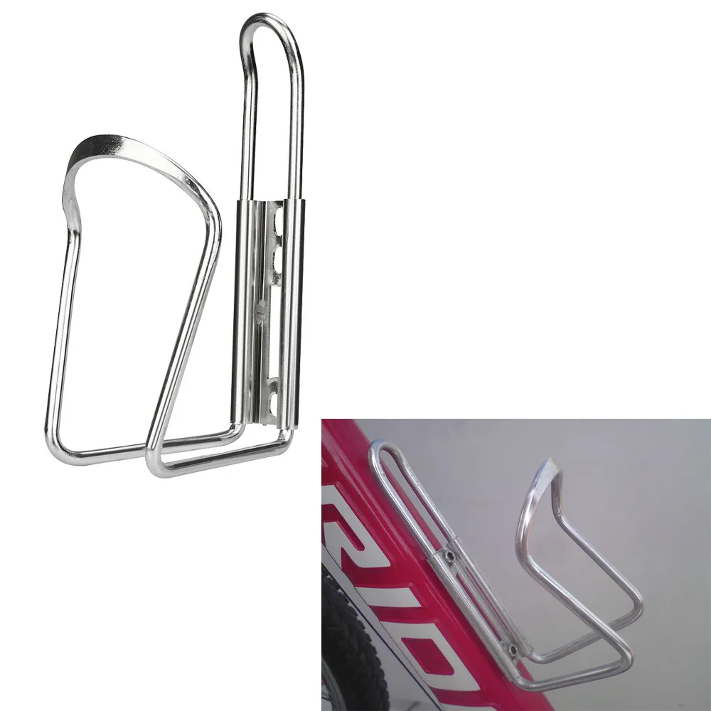 

New Aluminum Alloy Bike Bicycle Cycling Drink Water Bottle Rack Holder for mountain folding bike Cage Strongly-gripped hinge