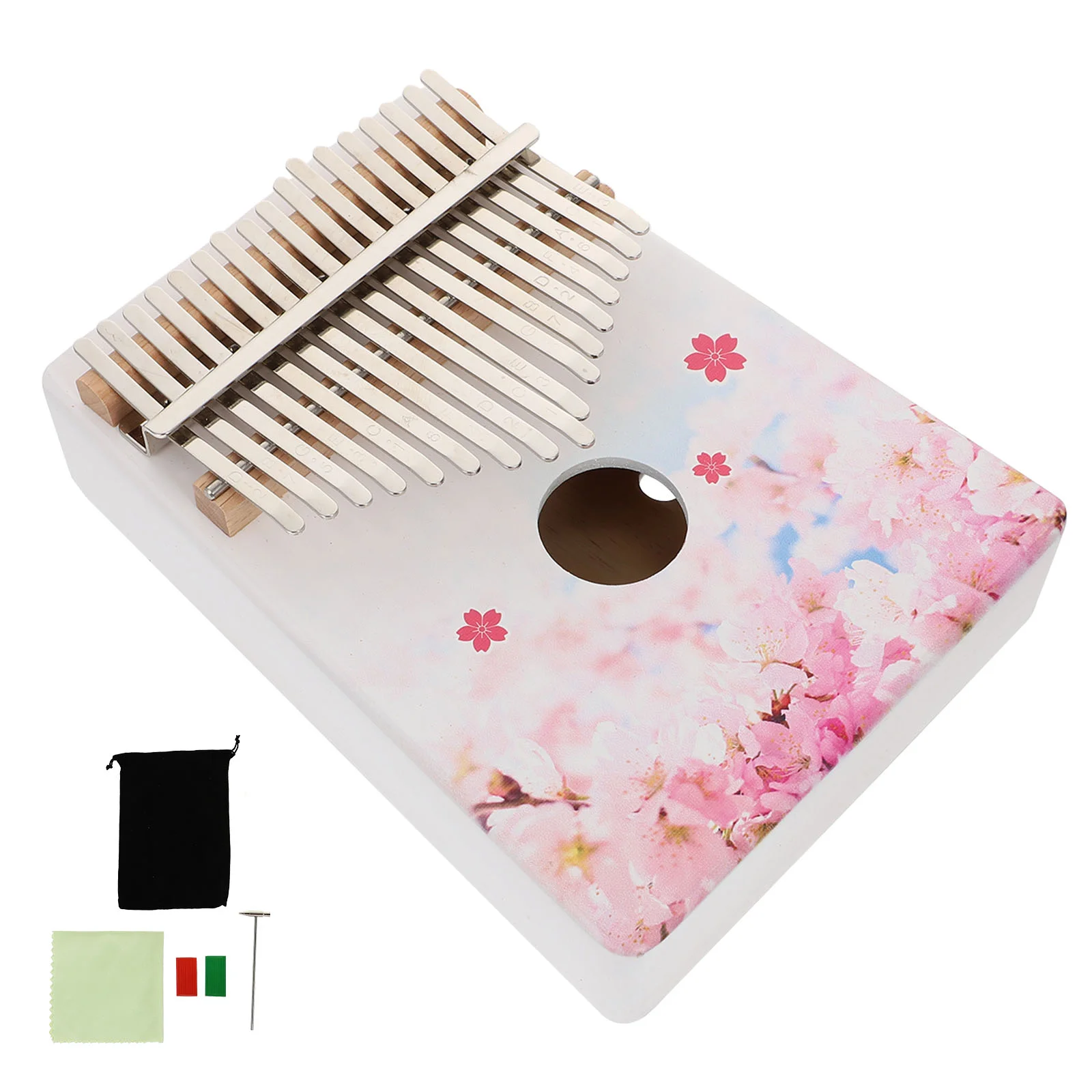 

Практичное пианино Kalimba для начинающих, музыкальный инструмент для большого пальца)