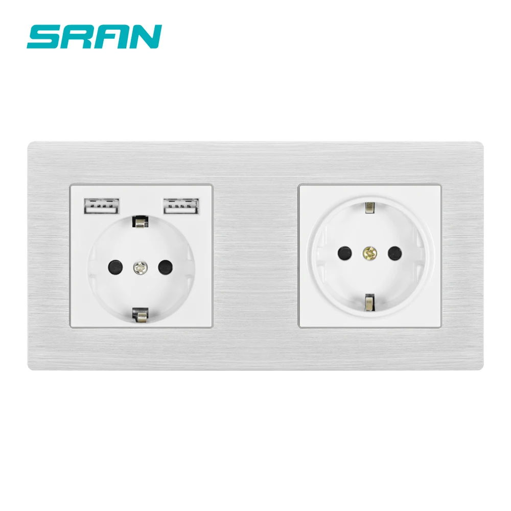 Настенный 16A ЕС Стандартный многоходовой Мощность разъем штепсельная вилка с