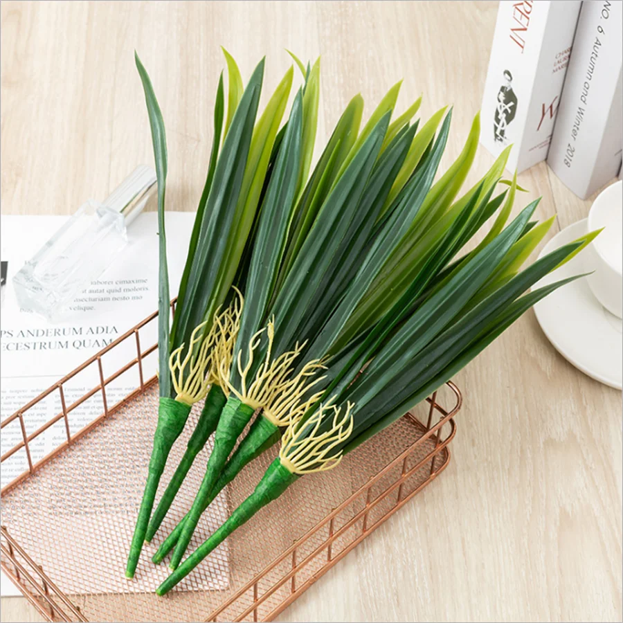 

High Quality Artificial Plant Phalaenopsis Orchid Green Layout Living Room Restaurant Office Balcony Christmas Garden Decoration