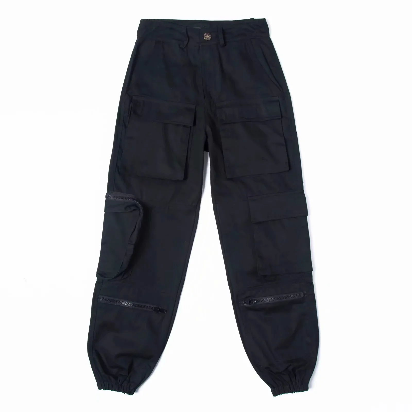 

Ins corset overalls women's spring and autumn 2020 boyfriends' loose three-dimensional pocket casual pants fashion