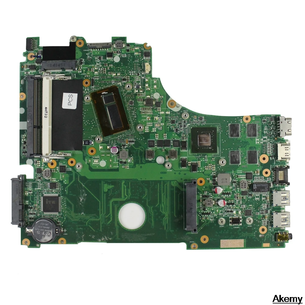 X750LB материнская плата для ноутбука ASUS X750LN X750L K750L A750L Тест 100% ok I3 4010 ЦП
