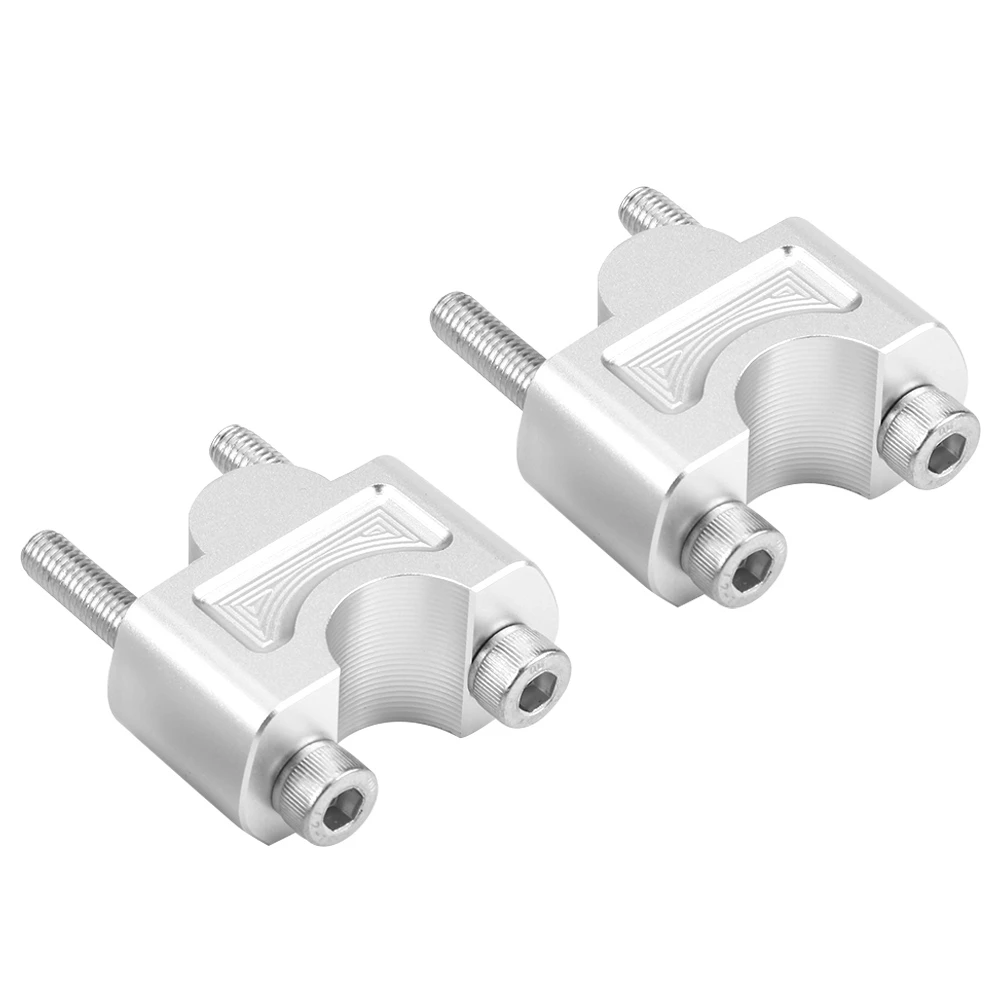 

Motorcycle Aluminum Alloy Anti-rust Handlebar Risers Height up Adapters with 4 Bolts for BMW G310R 2016-2018 G310GS 2017-2018