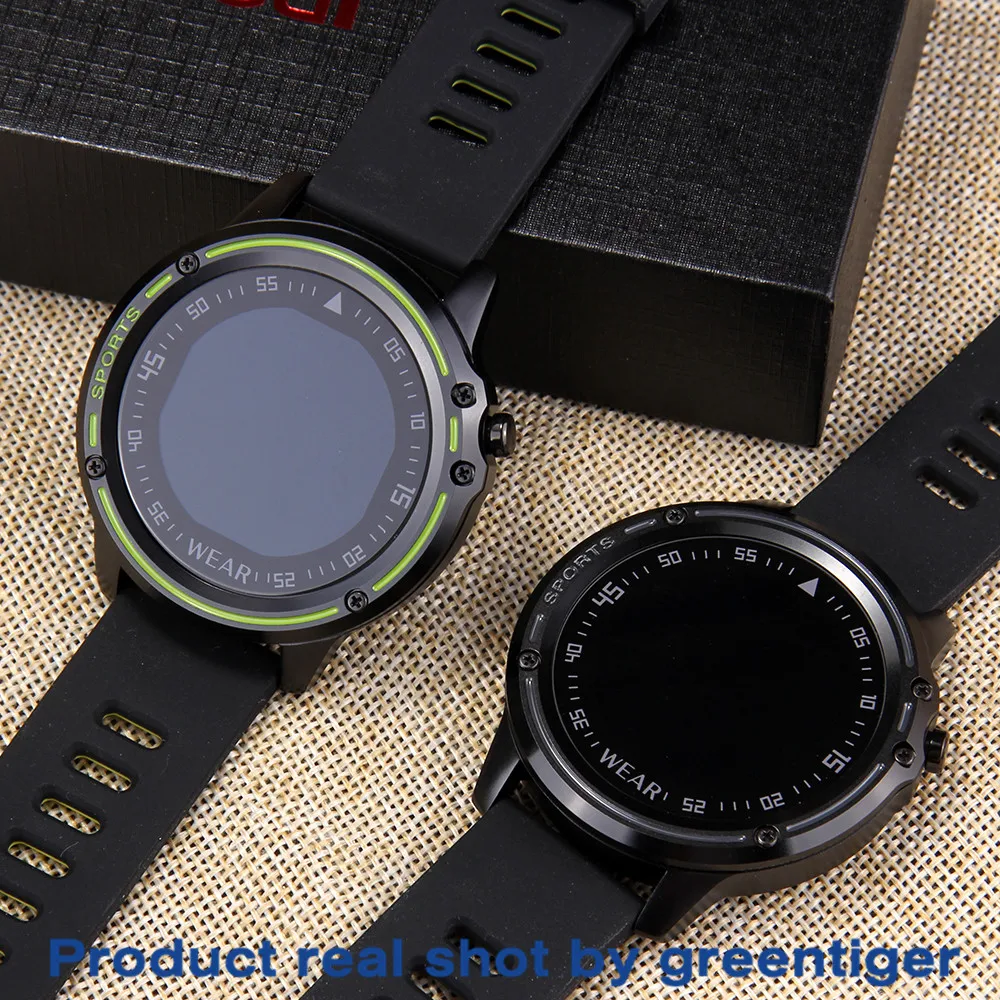 Greentiger новые L8 Смарт-часы для мужчин ЭКГ+ PPG IP68 Водонепроницаемый кровяное давление фитнес-трекер для измерения сердечного ритма спортивные Смарт-часы VS L5 L7