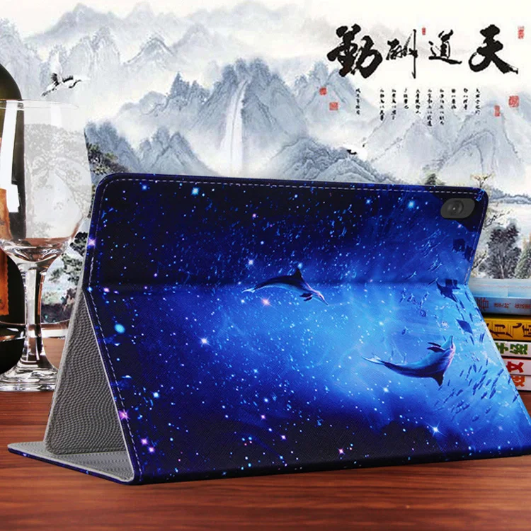 Fashion PU Case cover for 10.1 inch Lenovo Tab M10 TB-X605F TB-X605M TB-X605N tablet pc free Dedicated Screen Protector | Компьютеры и