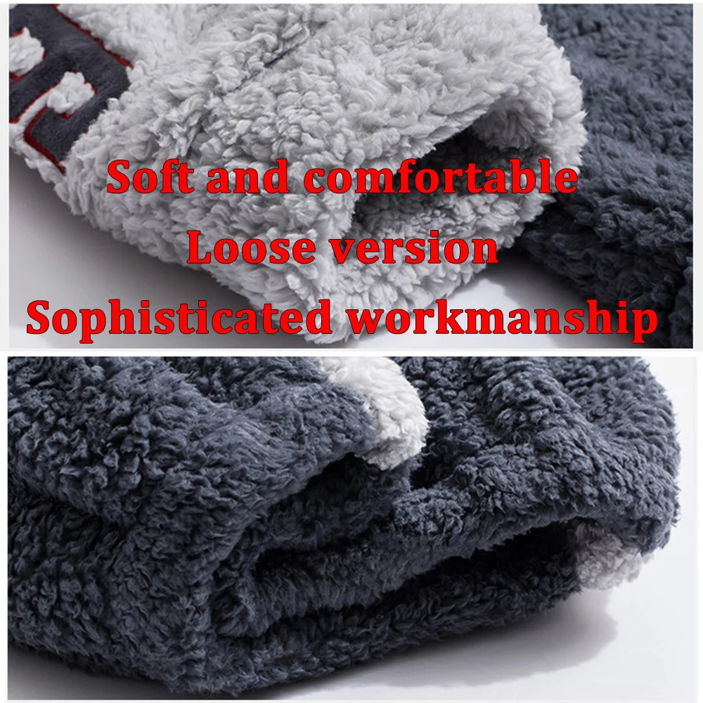 Men Luxury Flannel Pyjamas Sets Winter Super Warm Pijamas Fashion Letter Print Sleepwear Suit Casual Nightwear Plus Size 3XL