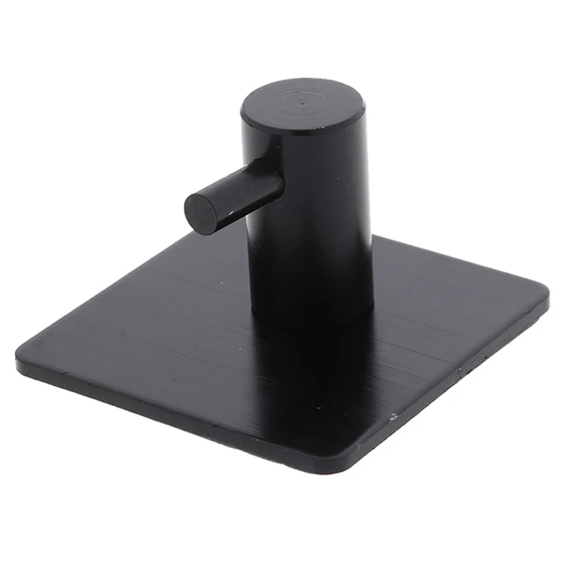 

Durable Aluminum Door Hook Self Adhesive Home Wall Door Hook Clothes Hange Bags Key Rack Kitchen Towel Hanger