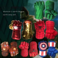 anime gloves boxing gloves kids soft plush anime costume accessories toys for boys girls movies role play