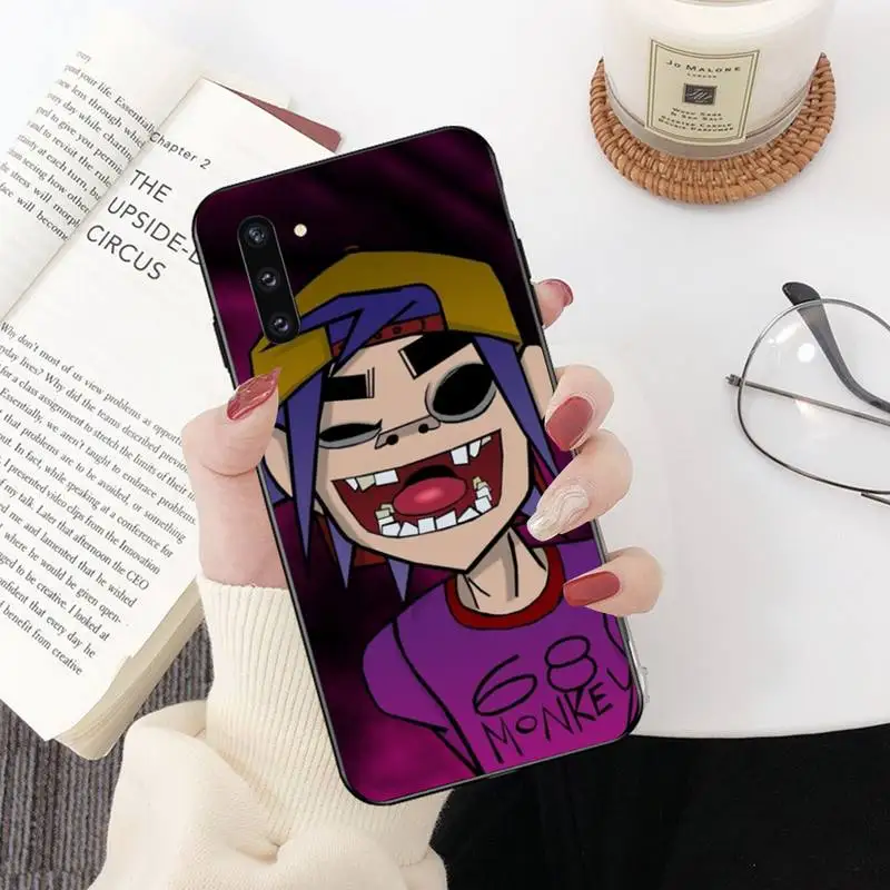 Милый Блестящий телефонный чехол PENGHUWAN Gorillaz для Samsung Galaxy J7 J8 J6 Plus 2018 Prime Note 7 8 9 10 pro |