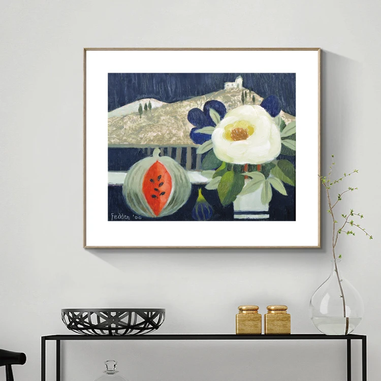 

Still Life Fruits Food Flower Posters and Prints Canvas Decorative Paintings Home Wall Art for Living Room Dining Room