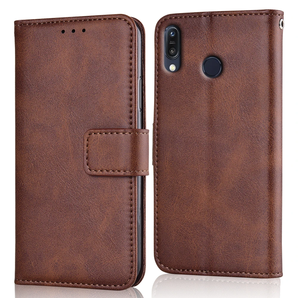 ZF Max Pro M1 Case Slim Leather Flip Cover for ASUS ZenFone ZB602KL ZB601KL ZB 602KL 601KL Wallet Magnetic case | Мобильные телефоны