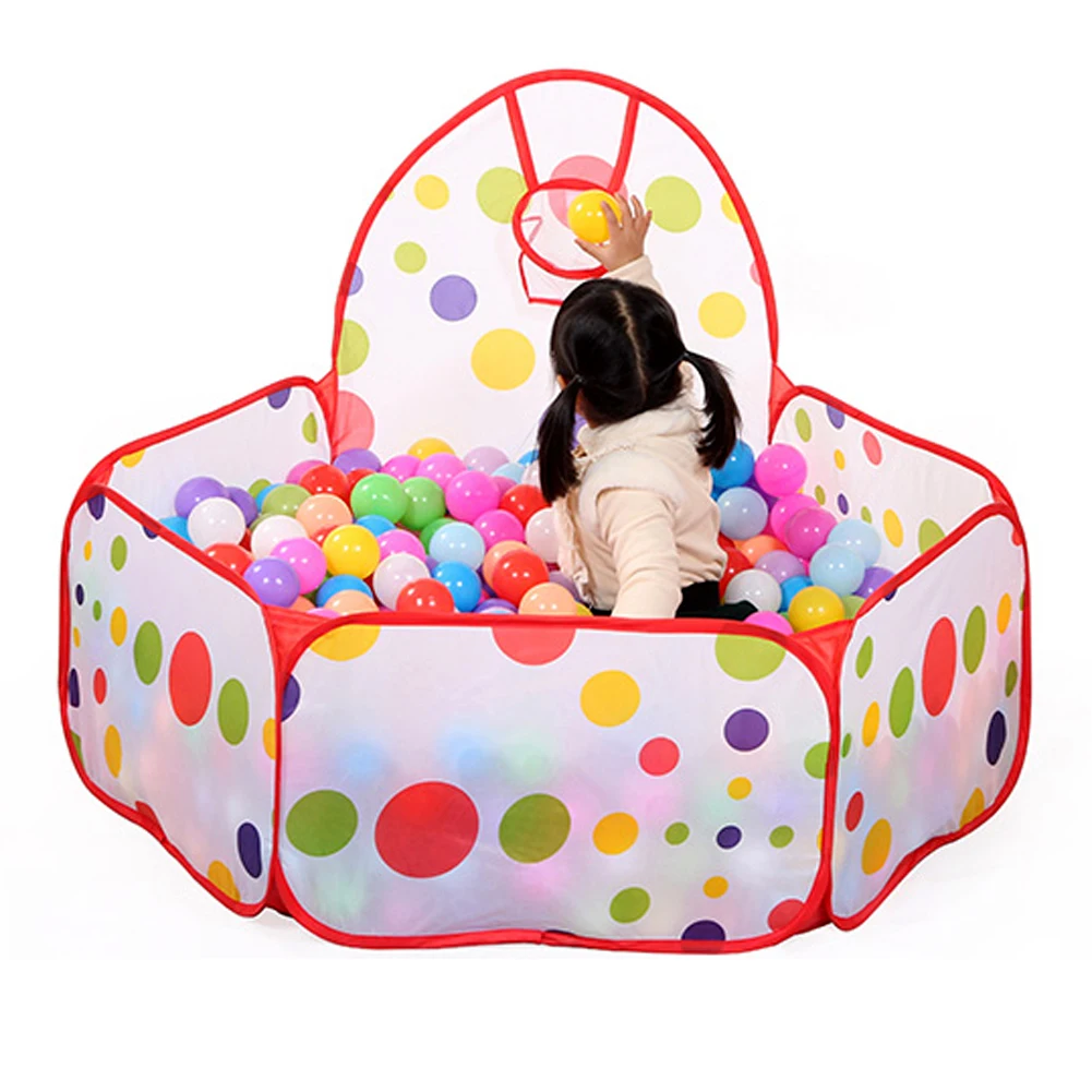 

Children's Tent Kids Ocean Ball Pit Pool Game Play Tent Foldable Indoor Outdoor Kids Play House Hut Pool Children Toy Tent