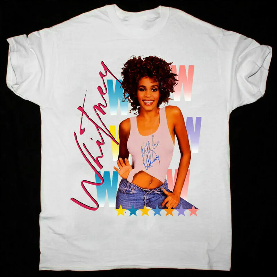 Новая рубашка Whitney Houston в винтажном стиле 1987 футболка с принтом мама размер S 2Xl