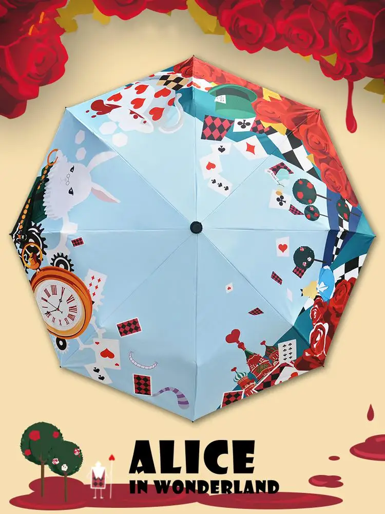 

Зонт Alice In Wonderland с кошкой