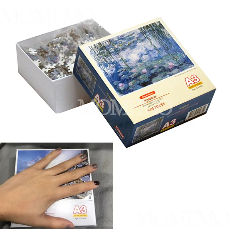 1000 шт. бумажные мини пазлы для взрослых шт.|Пазлы| |