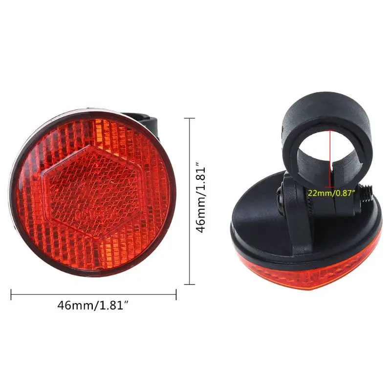 

Bicycle Handlebar Reflector Warning Safety Night 22.2mm Handlebar MTB Road Bike