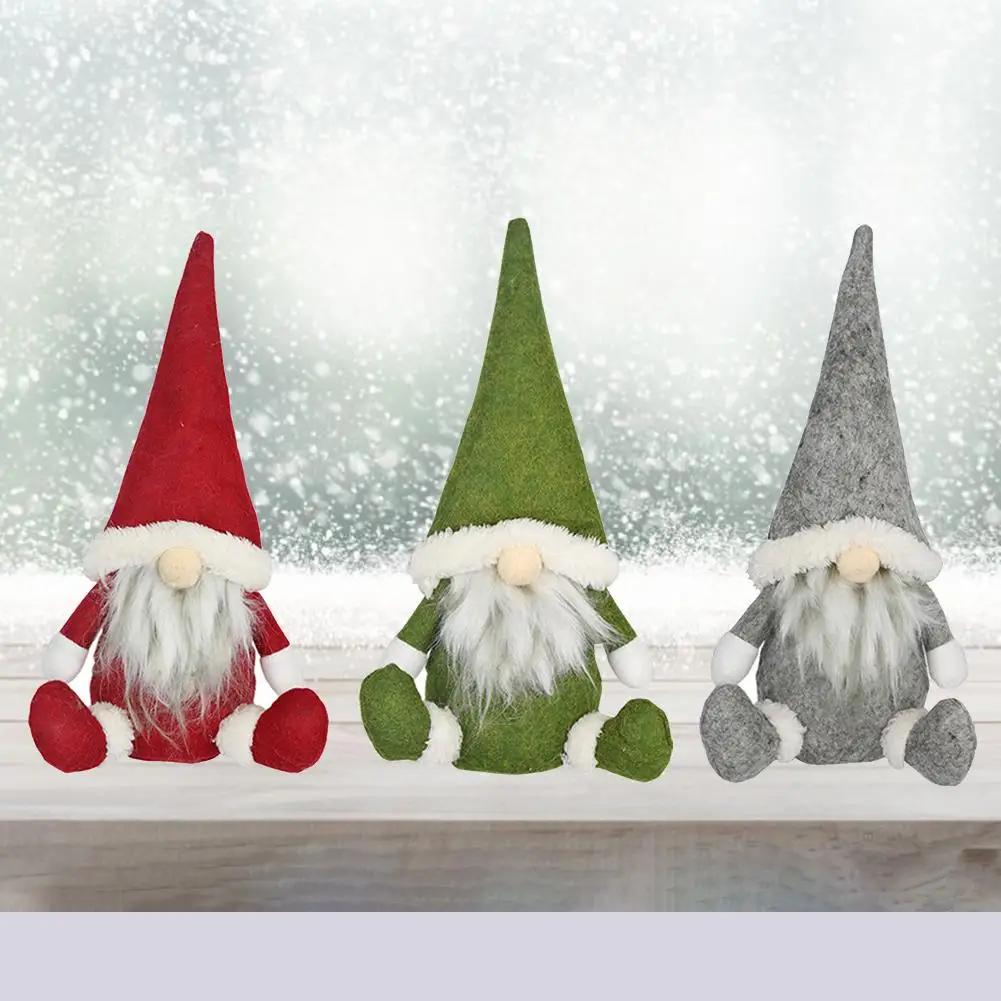 2020 Рождественская Кукла без лица украшение скандинавской страны Бог Санта Клаус