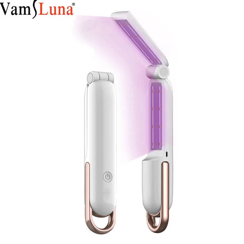 Portable UV Sterilizer Wand LED Electric folding Sanitizer Disinfection UVC Lamp Phone Germicidal light Anti Germs for Travel | Бытовая