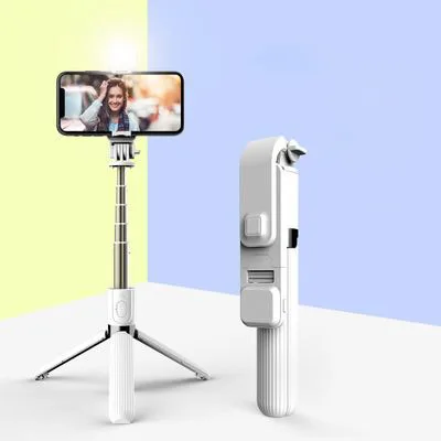 

Bluetooth Selfie Stick Fill Light Selfie Stick Integrated Tripod Beauty Live Light Bracket