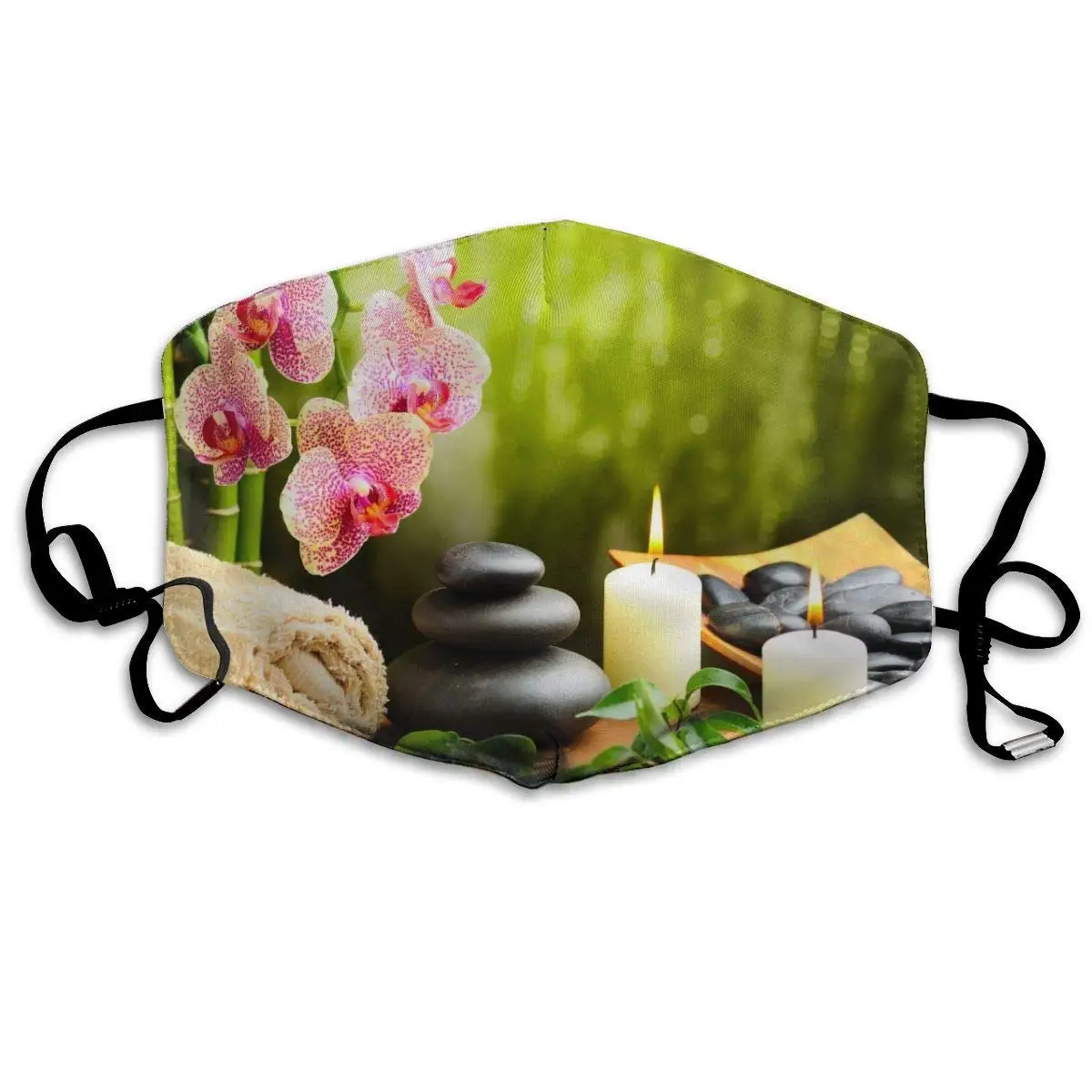 

Upgrade Reusable Mask - Washeable Face Mouth Mask- - Warm Windproof Mask - Face Mask For Men Women Zen Garden Theme Decor