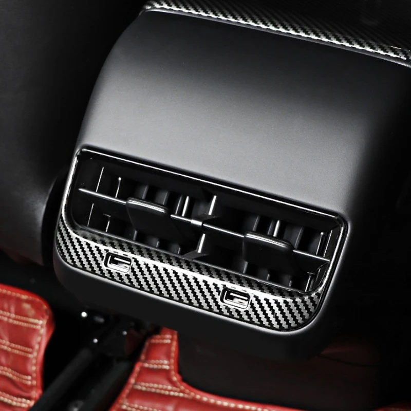 Рамка на заднее сиденье автомобиля с вентиляционным отверстием переменного тока