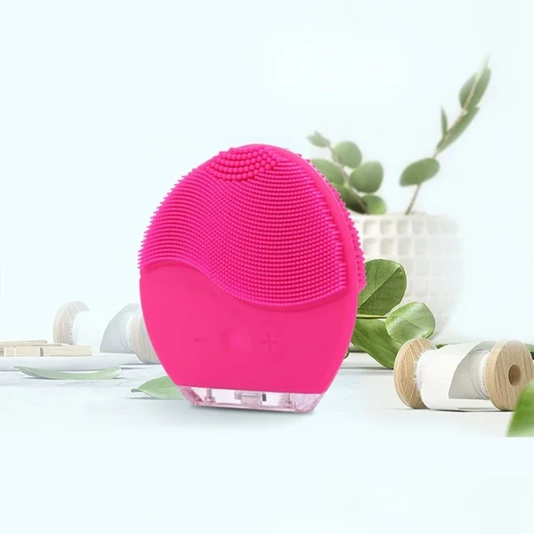 Новая Ссылка для лица спа щетка электрическая Водонепроницаемая Соник массаж