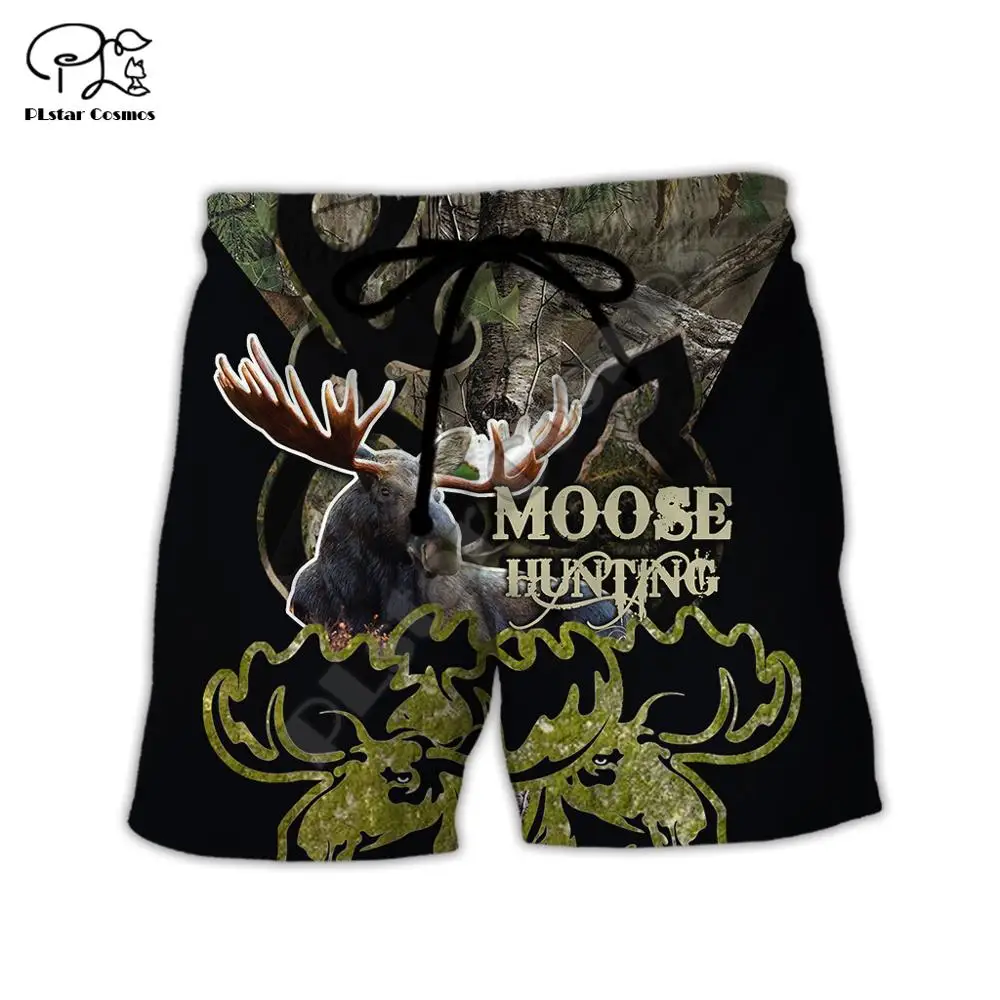 Шорты PLstar Cosmos унисекс модные камуфляжные Короткие штаны с принтом животного