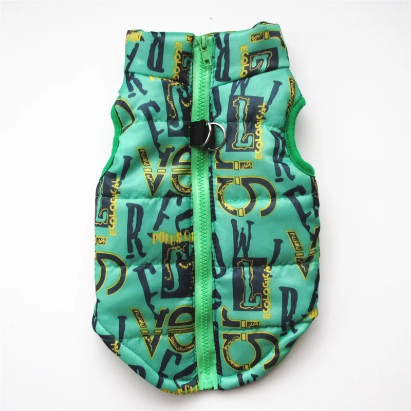 Плотная теплая одежда для собак зимнее пальто куртки жилет щенков маленьких