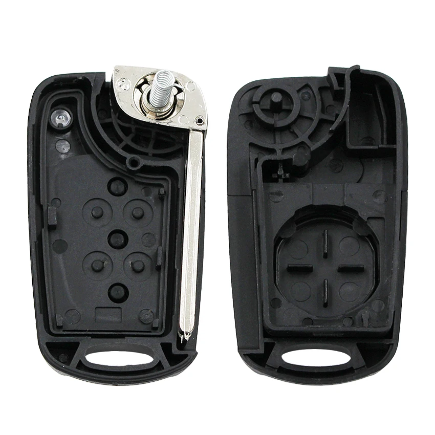 Складной откидной 3 кнопочный дистанционный брелок для ключей чехол KIA Soul Sportage