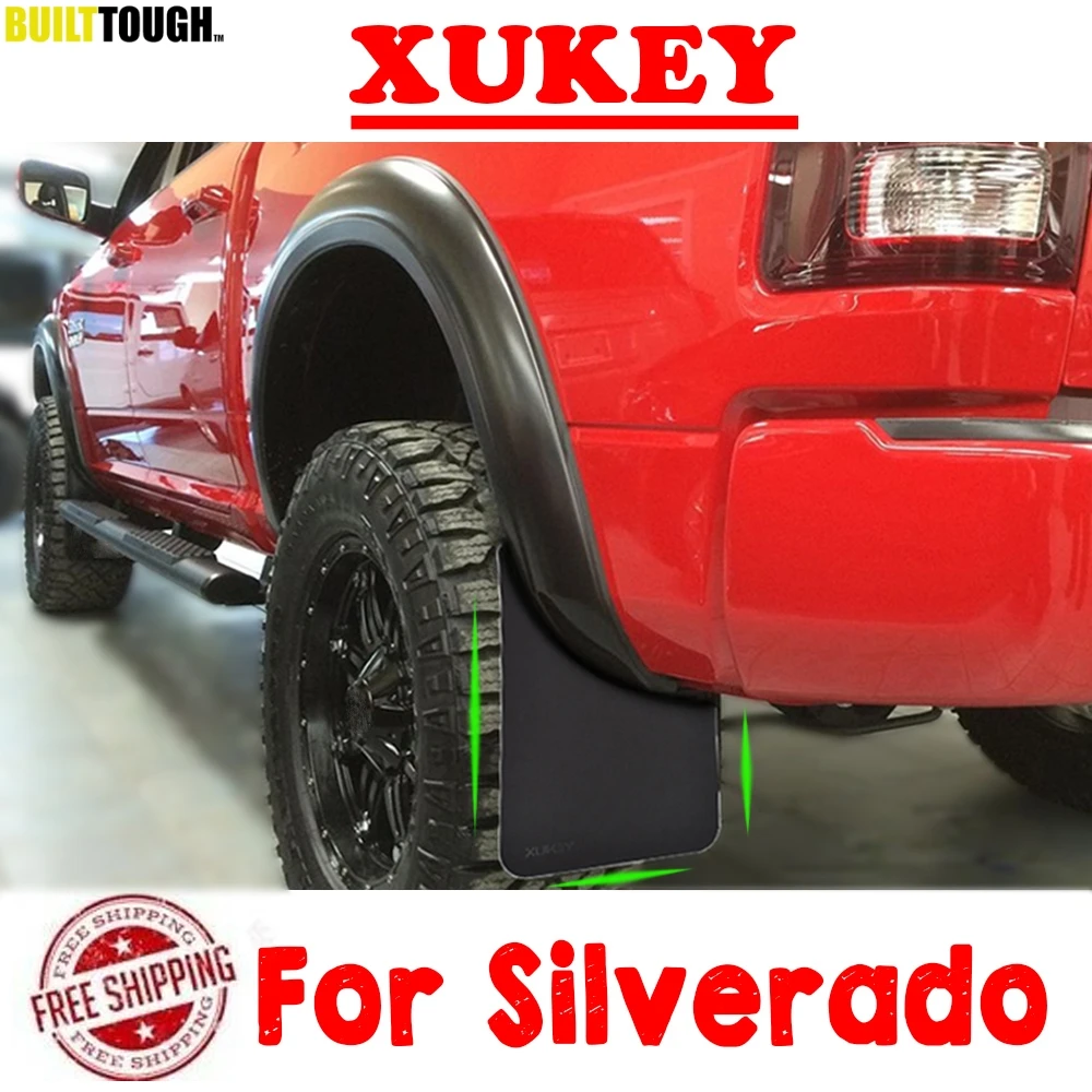 4x брызговики брызговик для Chevrolet Silverado 1500 2500 3500 1500HD 2500HD 3500HD 4500HD 5500HD 6500HD