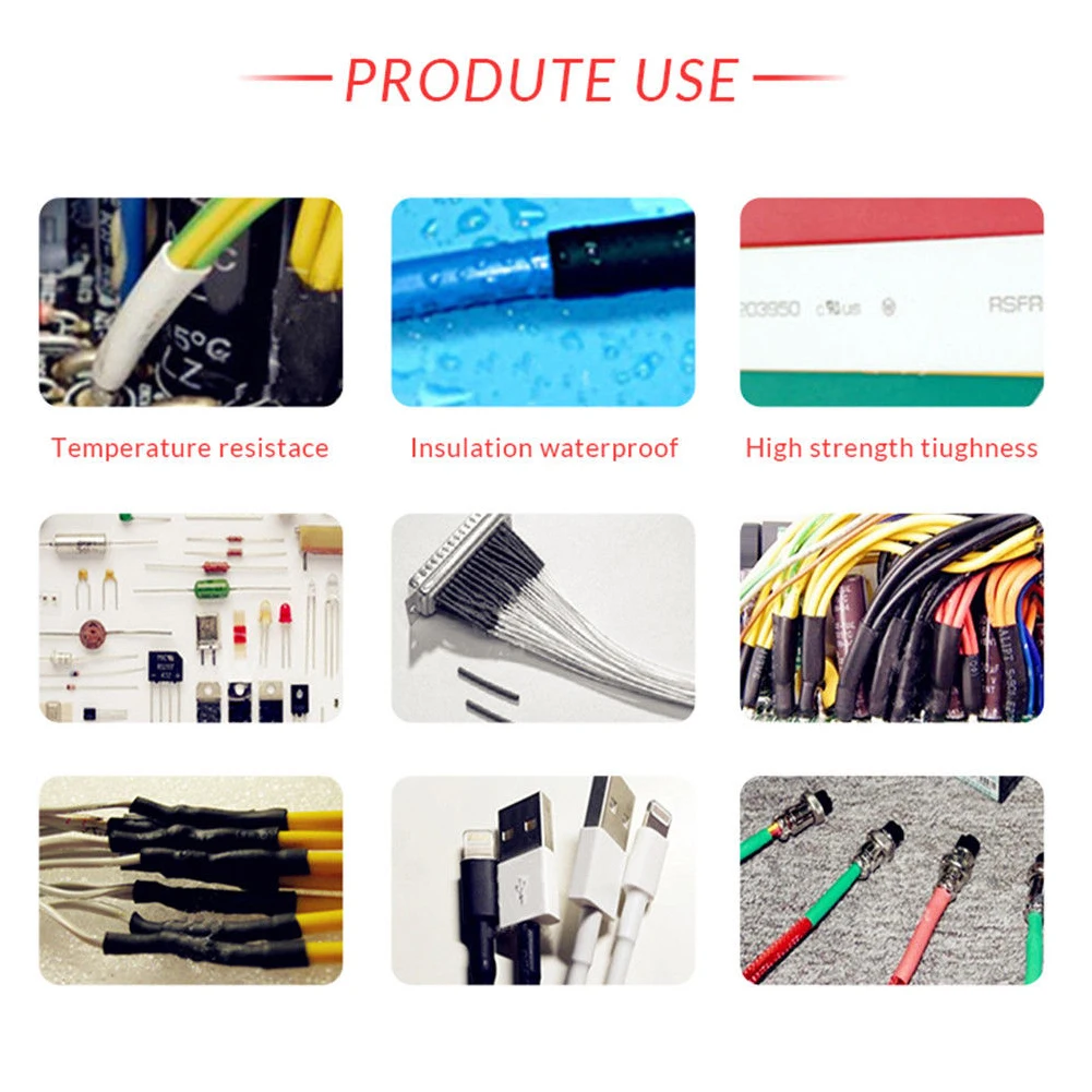 530 шт. термоусадочные трубки для проводов | Автомобили и мотоциклы