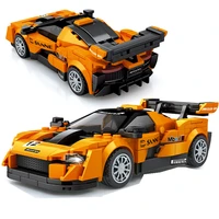 new speed champions serise mc laren p1 senna famous supercar race car sports sets building blocks bricks kits model