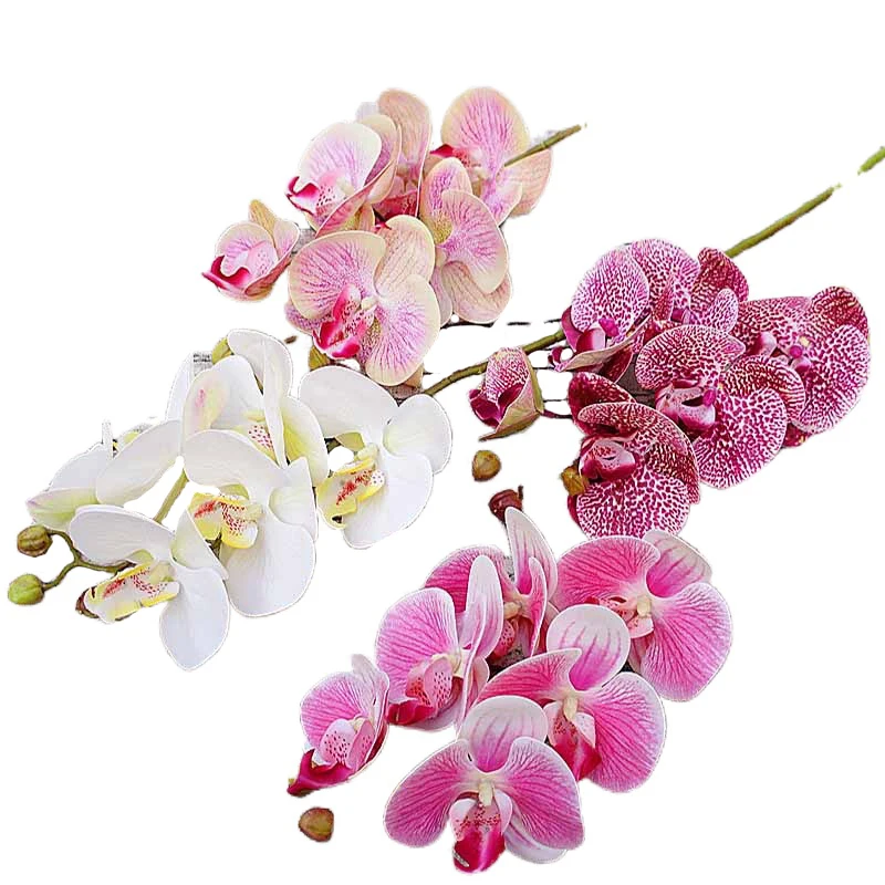 

Phalaenopsis Fake Flower Simulation Indoor Living Room Flower Arrangement Wedding Room Photo Studio Background Decoration Props