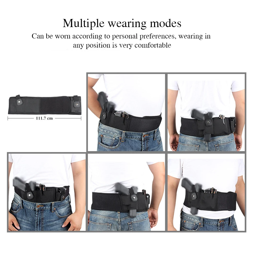 Тактическая поясная кобура для скрытого ношения компактный револьвер среднего