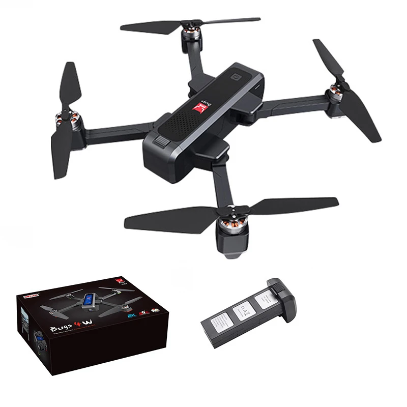 MJX Bugs 4W B4W 5G Дрон GPS с Wi-Fi 2K HD камера Анти-встряхивание 1,6 км 25 минут Fly Time оптический поток Квадрокоптер-Дрон VS F11