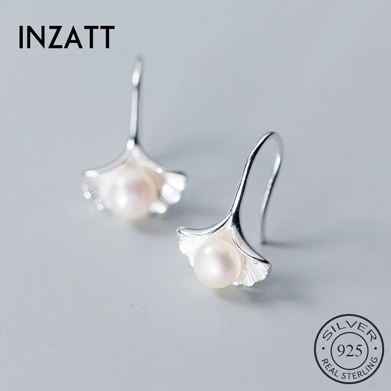 inzatt-pendientes-de-aro-de-plata-de-ley-925-con-perlas-y-hojas-joyeria-fina-minimalista-accesorio-de-regalo