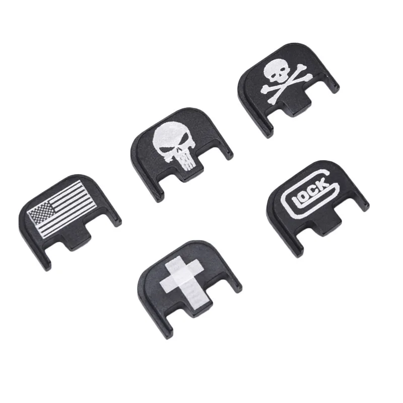 Алюминиевая Задняя накладка на заднюю панель для Gen 1 5 Glock 17 19 20 21 22 23 24 25 26 41 9 мм