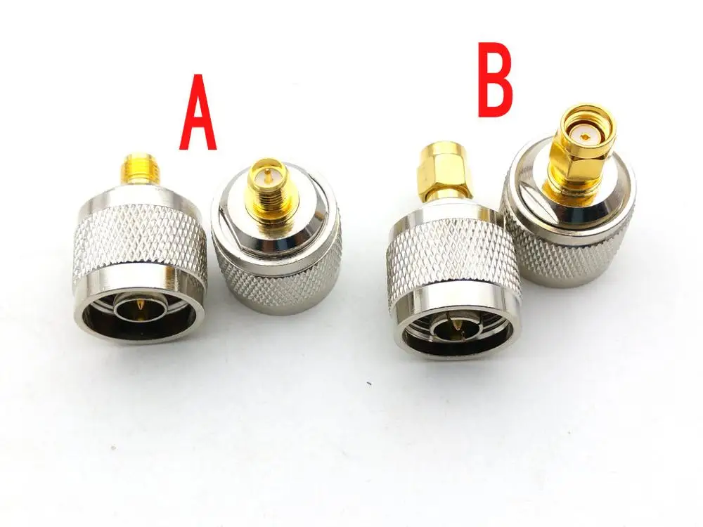 Медная N-образная штепсельная вилка 500 шт. штекер SMA N-гнездовой разъем